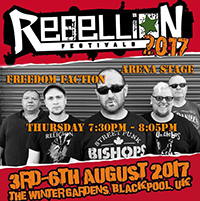 Freedom Faction - Rebellion Festival, Blackpool 3.8.17